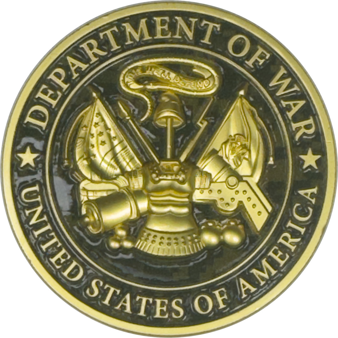 EL17-15 Secretary of War Pete Hegseth large Challenge Coin honoring Midnight Ham