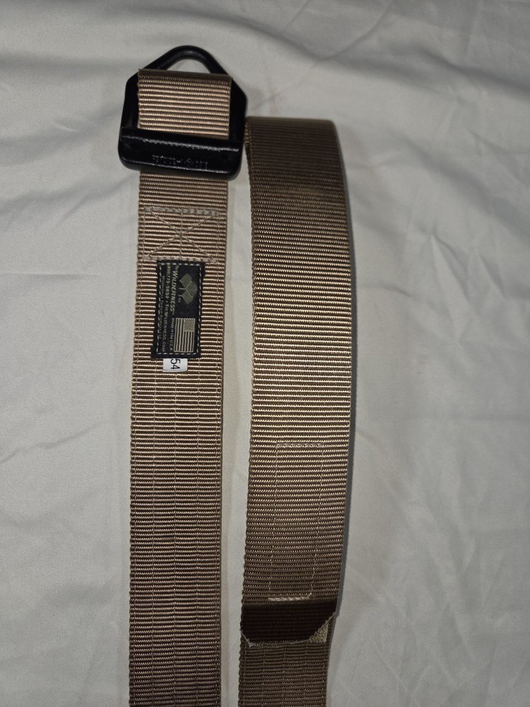 The Wilderness Tactical Training Belt Size 54