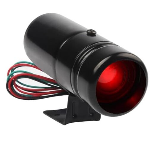 Tacho Gauge Shift Light Car Adjustable Tachometer Shift Alarm Light Red Light