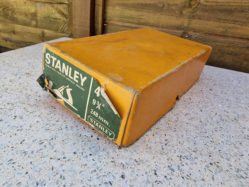 Vintage Stanley Plane No 4 Woodworking Tool