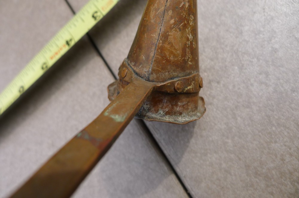 HAND WROUGHT COPPER CANDLE SNUFFER