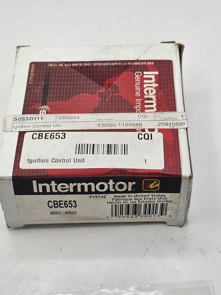 Intermotor Ignition Control Module CBE653