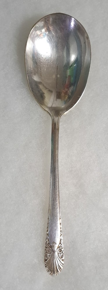 Crown Silverplate 1939 RADIANCE Pattern Berry or Casserole Serving Spoon
