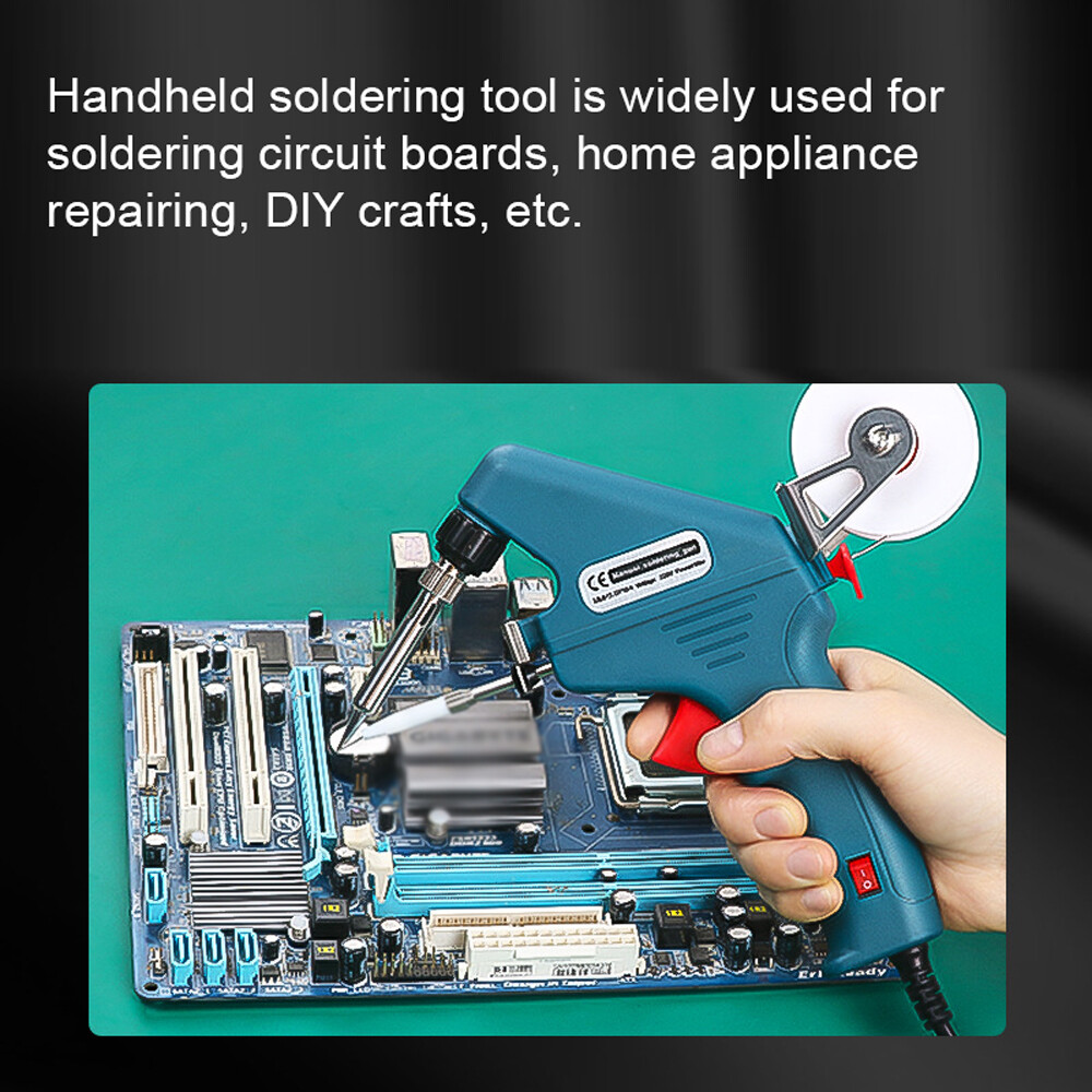60W Handheld Soldering Automatic Tin Feeding Machine Electronic O8G7