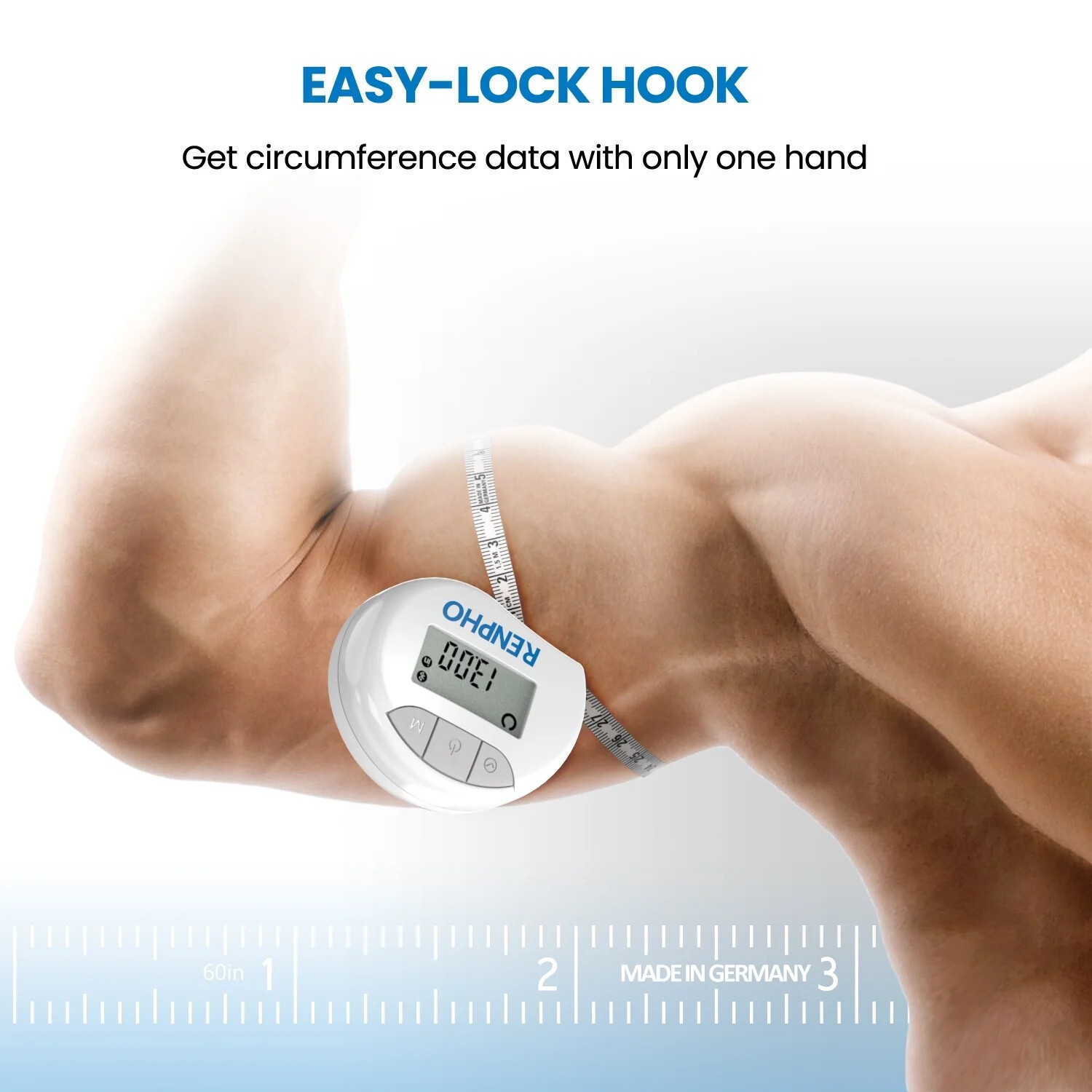 Smart Tape Body Measuring Tape Bluetooth Tailor Tape Ruler Seamstress Soft Flat