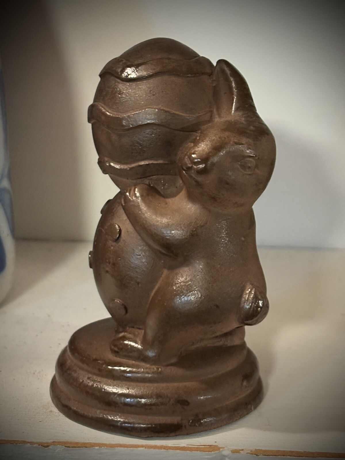 TINY Jadeite Green Glass Chicken Hen on Nest set only 2 1/2" EXC COND