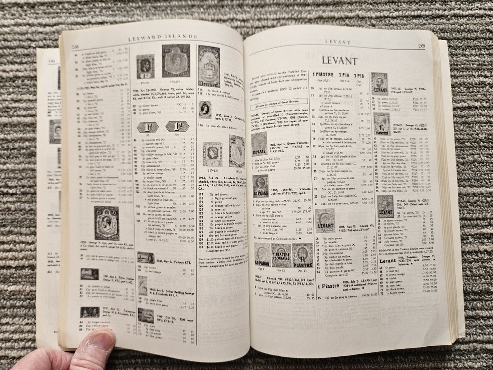 Minkus British Commonwealth 1962 Stamp Catalog