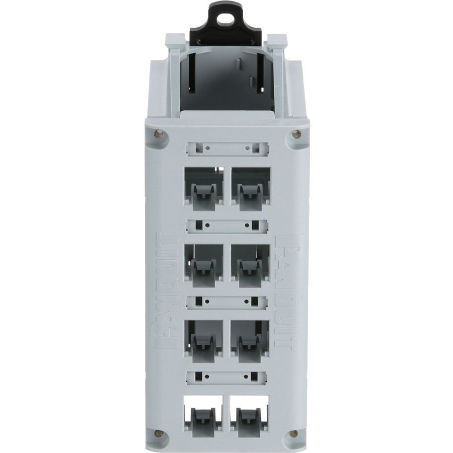 Panduit CDPP8RG DIN Rail Mount Patch Panel 8 Port