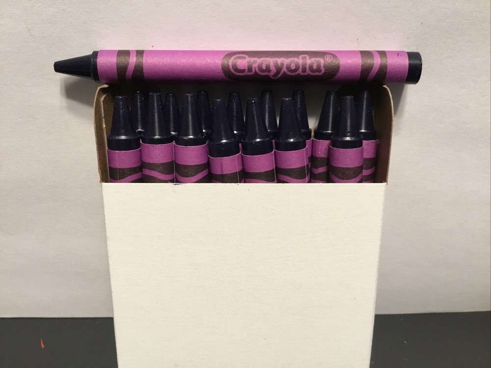 (16) Crayola Crayons (blue violet) BULK