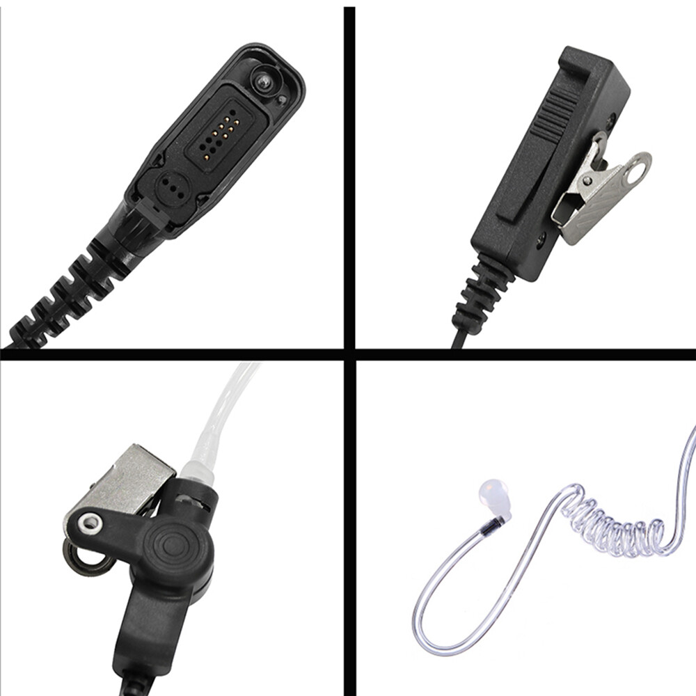 PPT Mic Headset Earpiece For XPR7350 XPR7550 XPR7580 XPR7350e XPR7550e