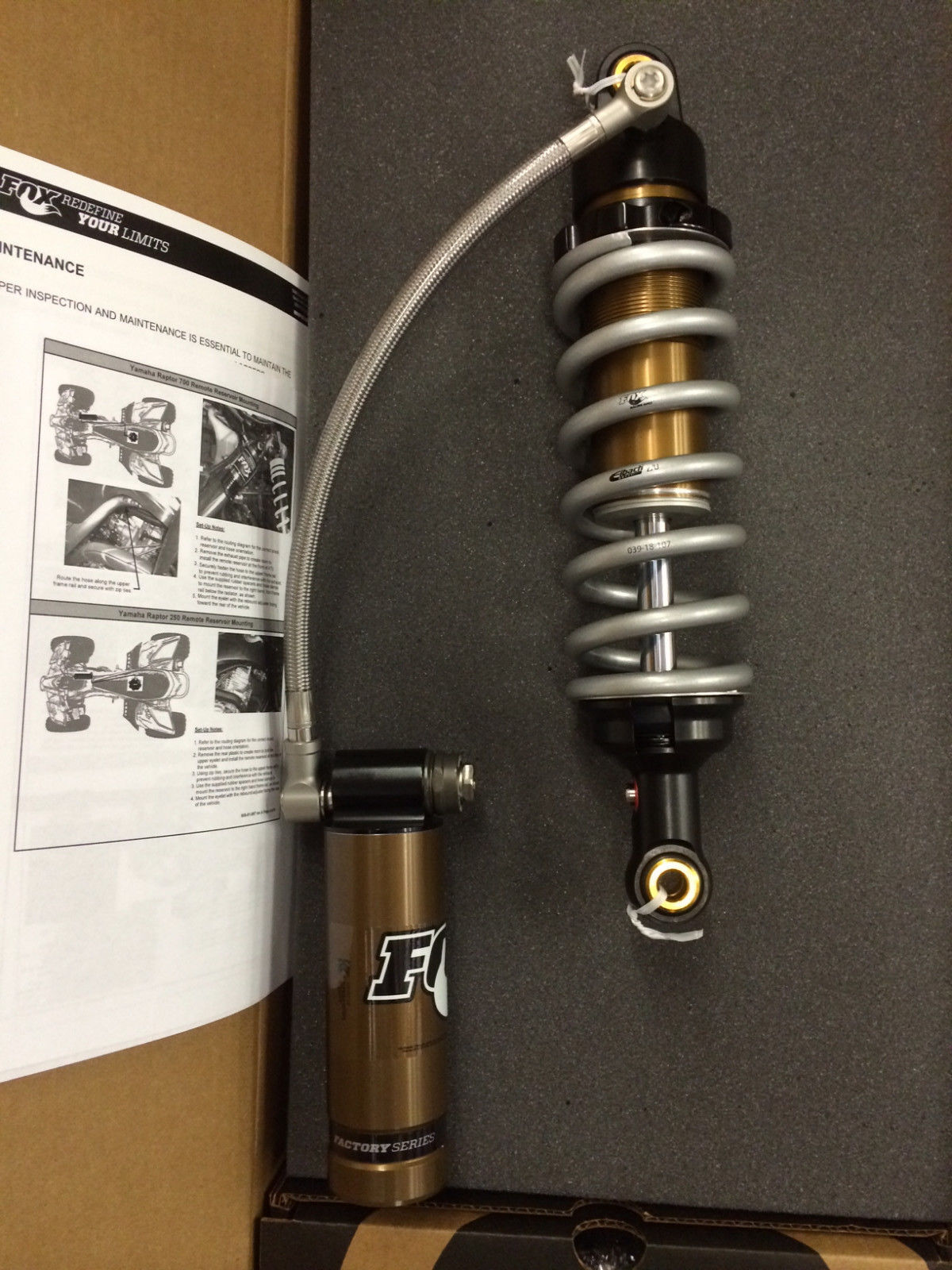 Fox Factory Series 2.0 Podium RC2 Rear Shock Yamaha Banshee 350 1987-2012