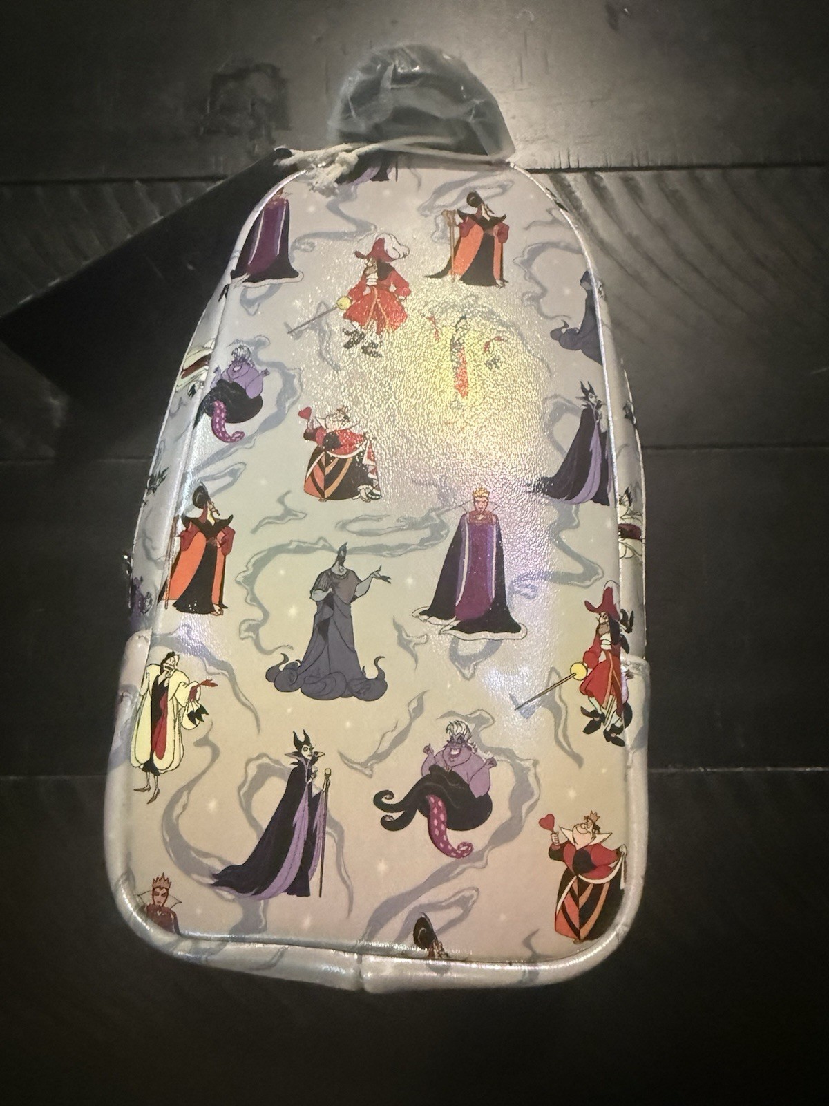 NWT Disney Loungefly Villains All Over Print Pencil Pouch