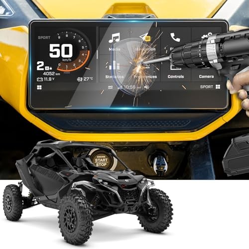 Compatible with 2025 2024 Can Am Maverick R Screen Protector Maverick R 10.25″