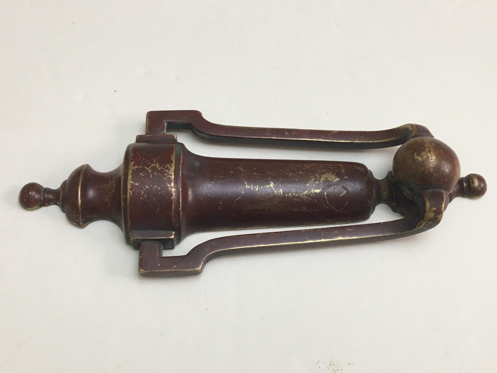 Old brass door knocker