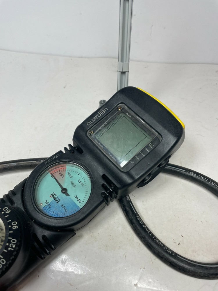 Mares Mission Guardian Scuba Diving Computer Gauge Console