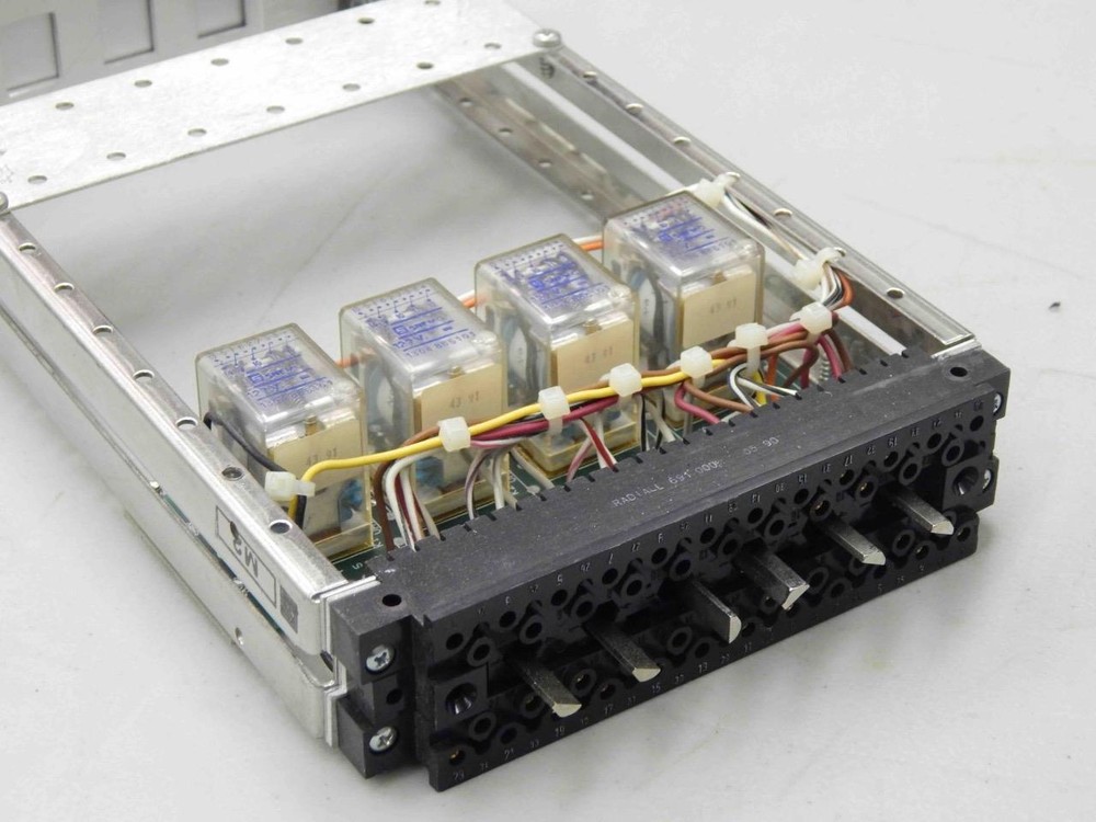 #137 Snemo 129-VCC 127V Contact Module Rack Relay