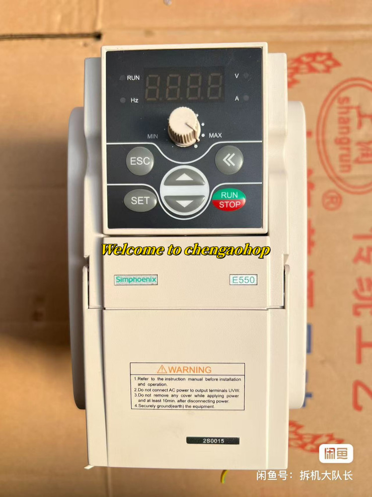 1PC USED E550-2S0015 frequency converter #L738T LZ