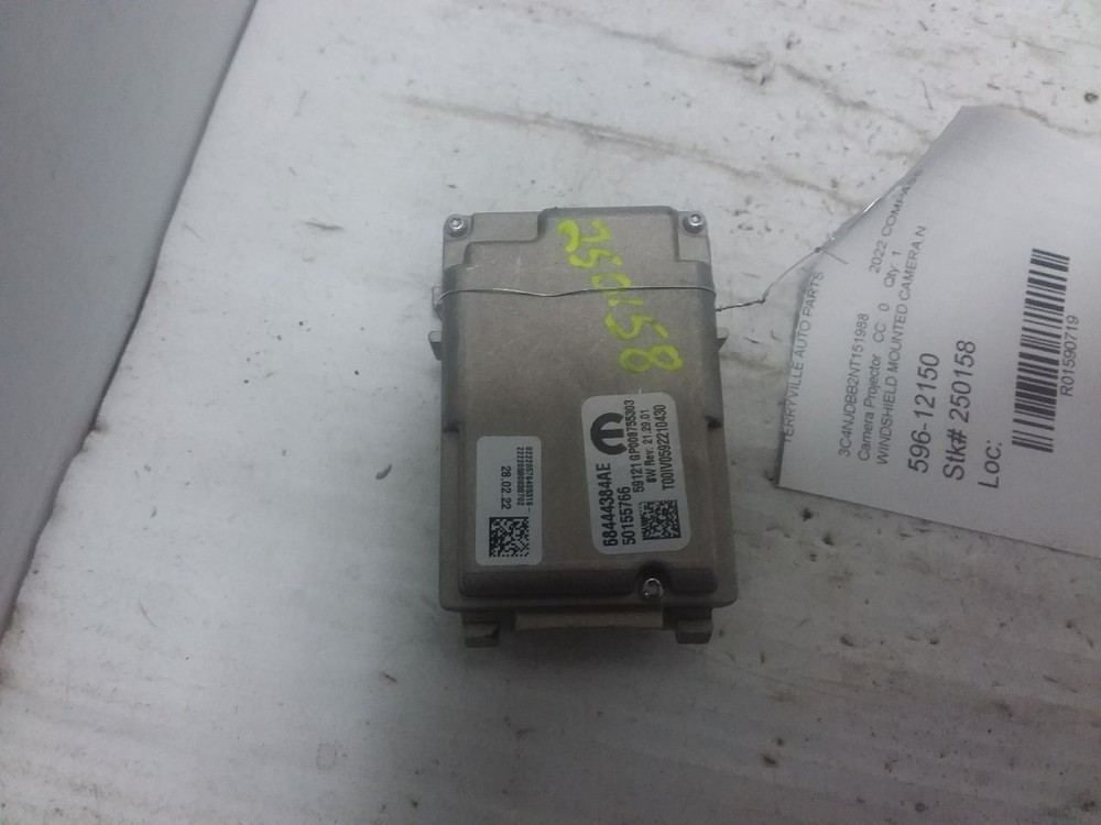 Camera Windshield Mounted Fits 22-23 COMPASS 68444384AE