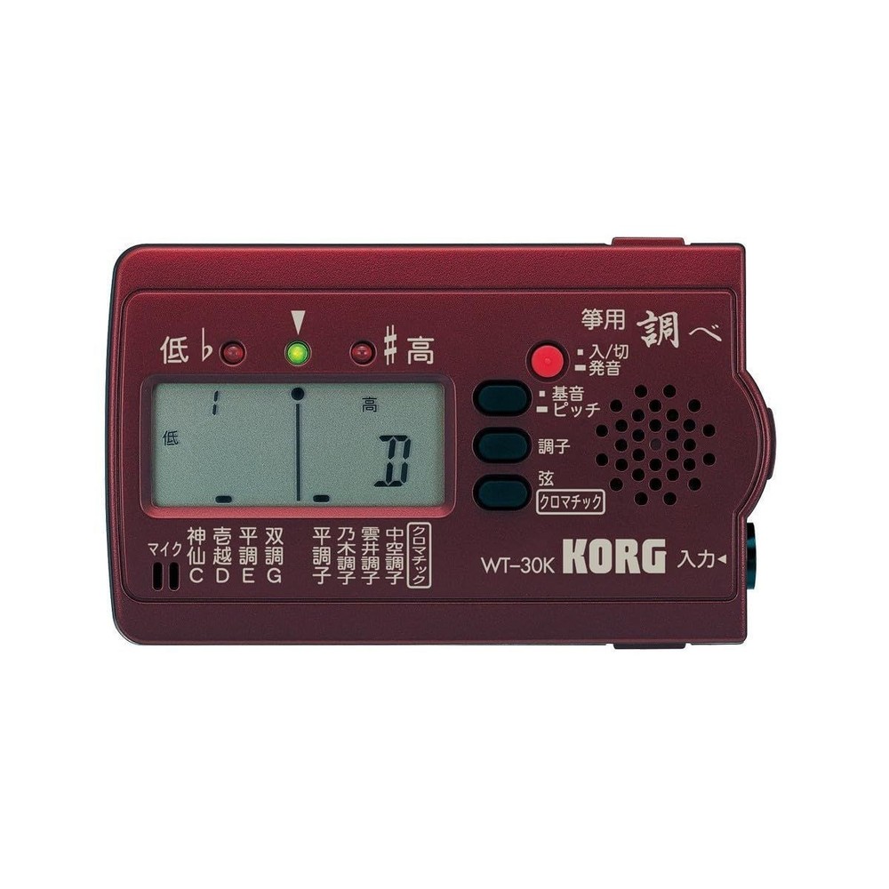 KORG WT-30K Koto Tuner Japan Dedicated Model Backup Function Beginner