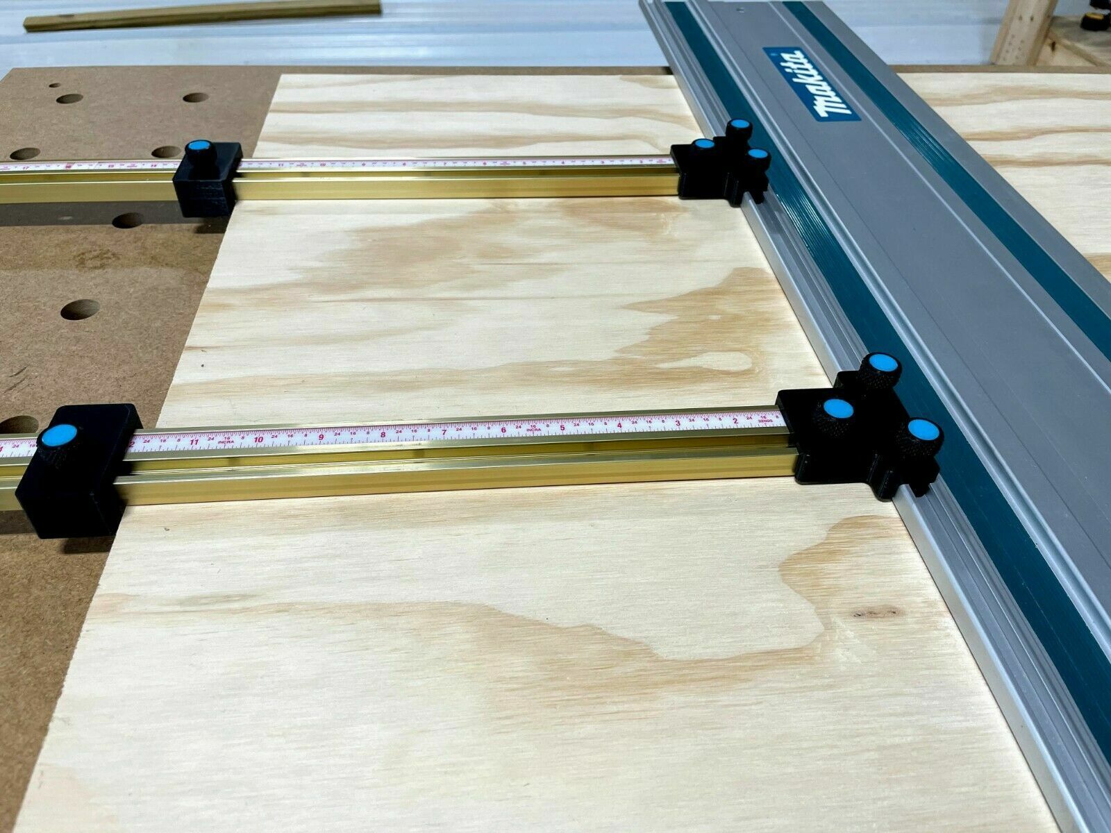 Parallel Guides for Makita Guide Rails and Track Saws By ToolCurve