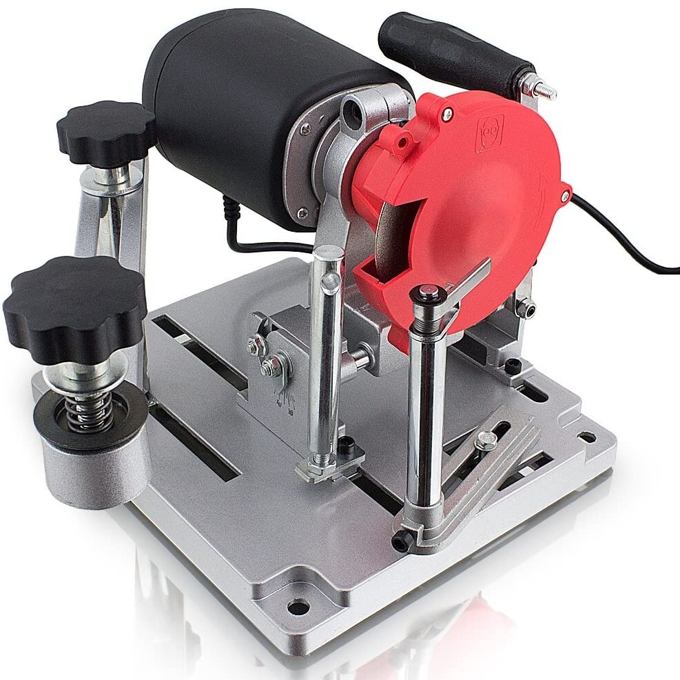 120 Volt Electric Circular Saw Blade Sharpener with Diamond & Emory Wheels