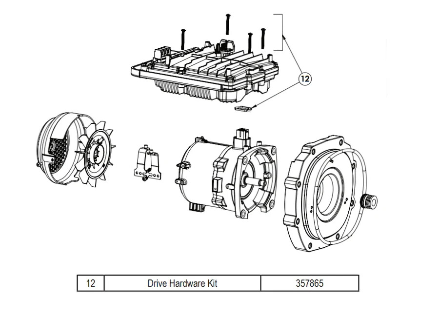 Pentair Drive Hardware Kit Replacement Pool Part