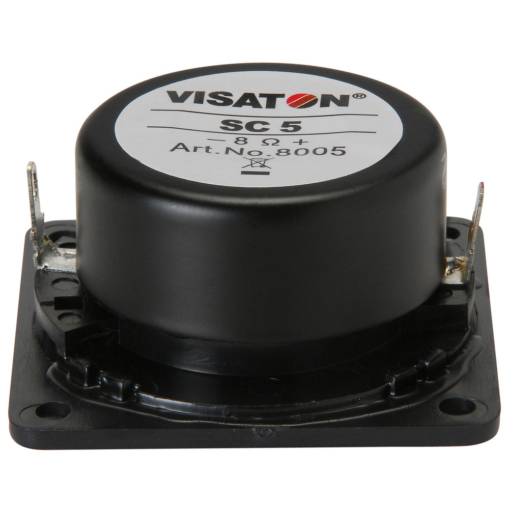 Visaton SC5-8 Shielded 1/2" Polycarbonate Tweeter 8 Ohm