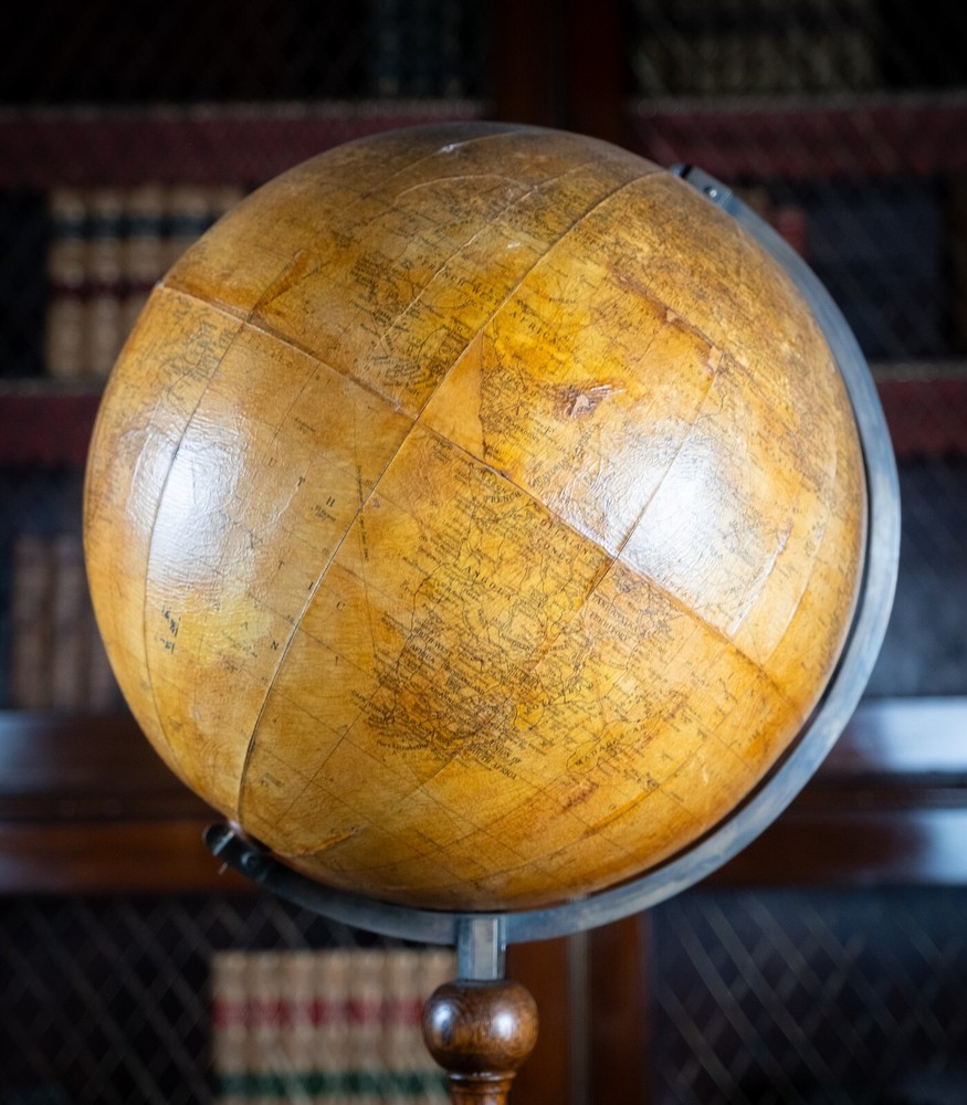 Early 20th Century Philips & Son Library Globe