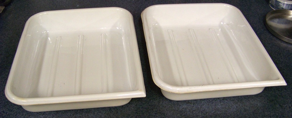 2 Darkroom Developing Trays, 8 x 10
