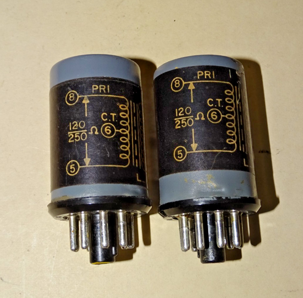 Pair, Harmon Kardon Model XT-2 Microphone Input Transformers