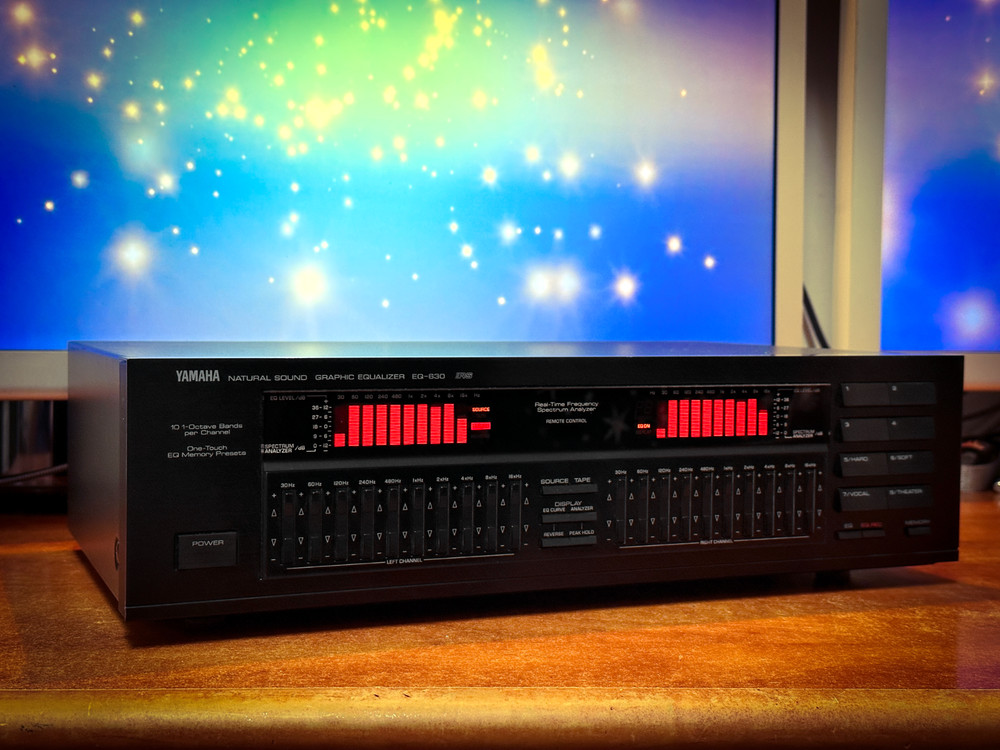 YAMAHA EQ-630 🌈RaRe🌈 Vintage Stereo Equalizer