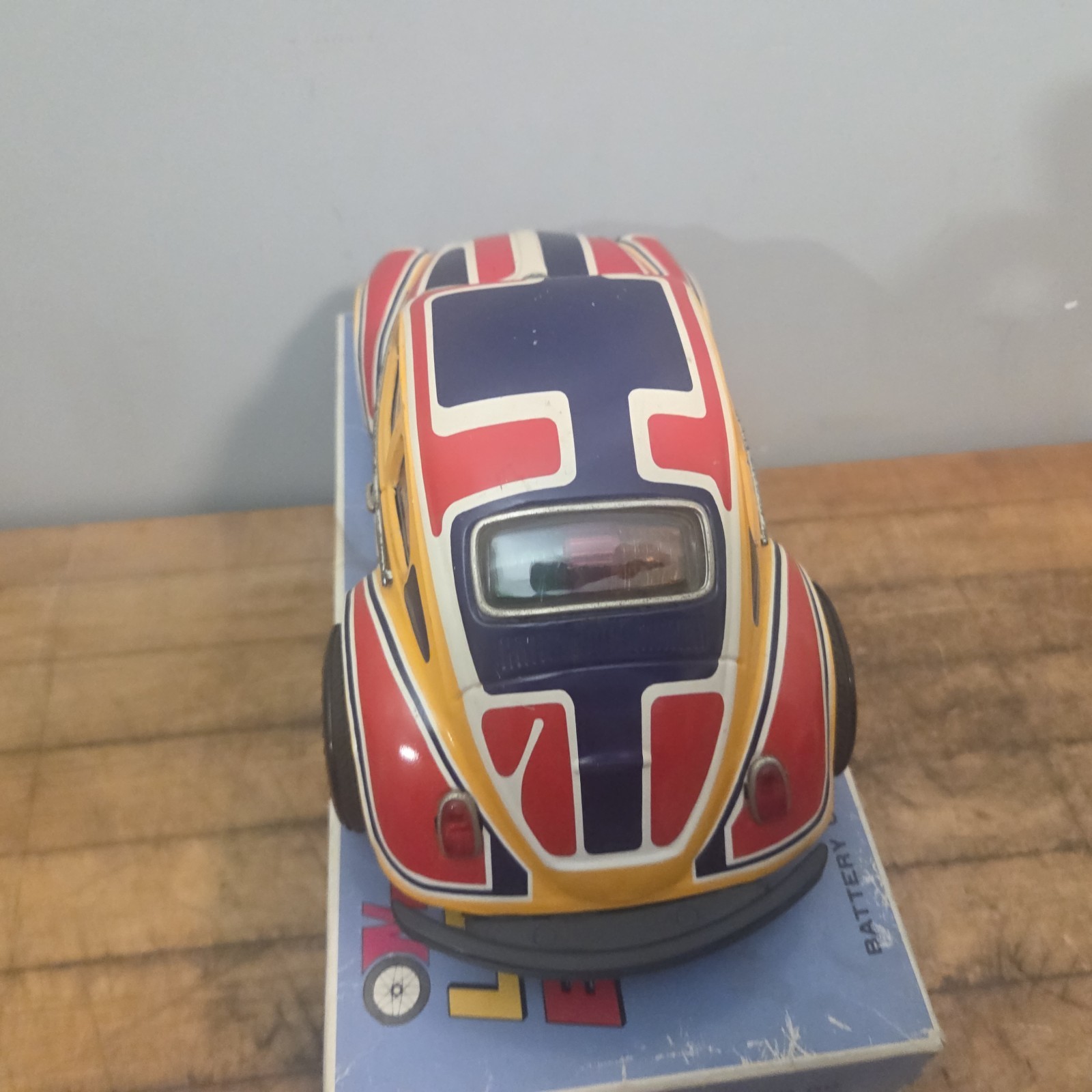 Volkswagen By Taiyo Empi Love Bug C-633 W/ Original Box Non Tested Beetle Car