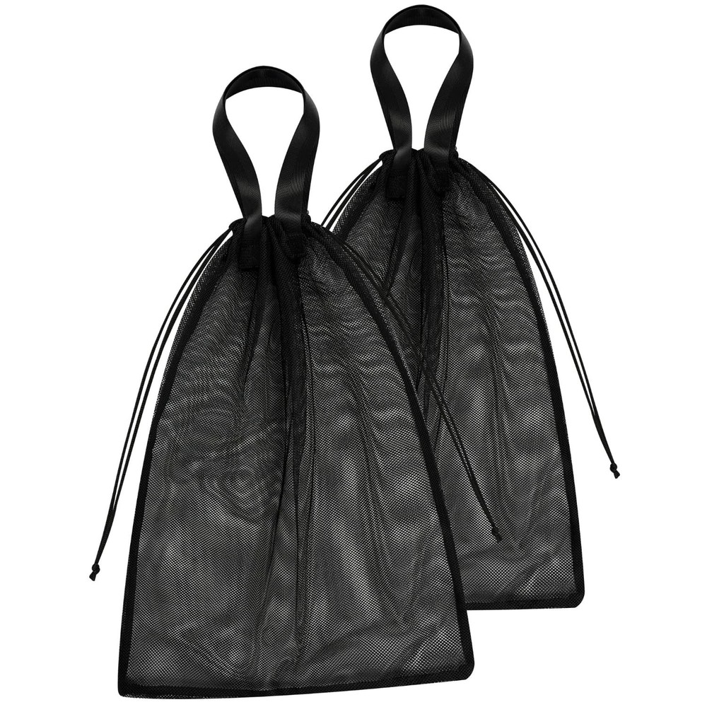 Mesh Laundry Bags with Handles & Double Drawstring Closure – Heavy Duty, B