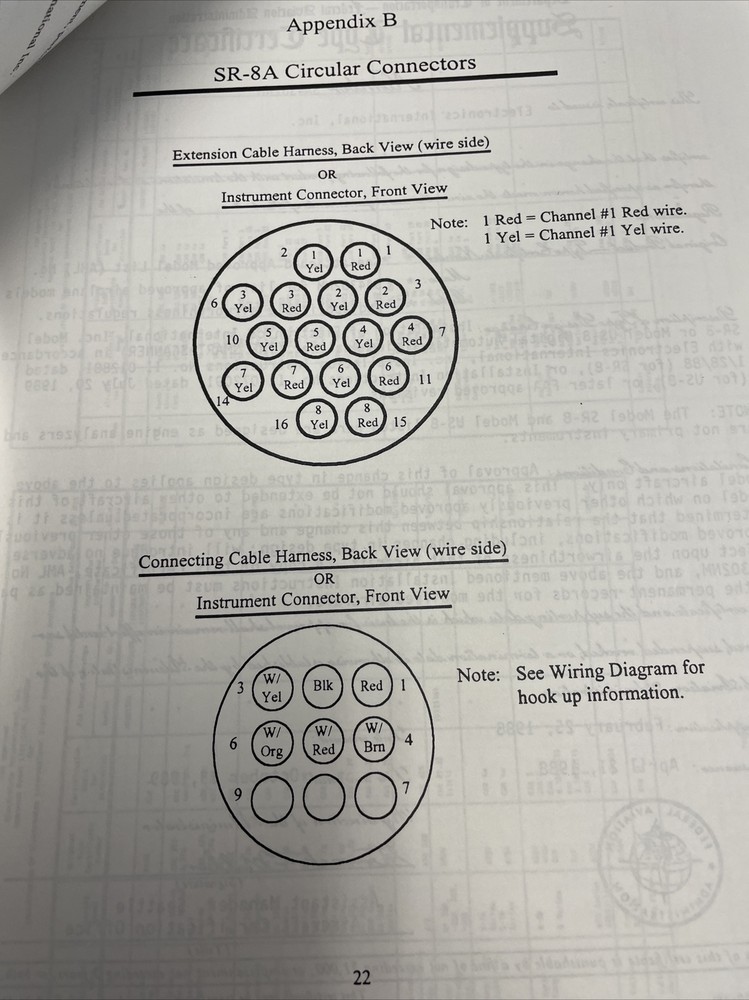 SR-8A Smart Engine Analyzer Operating And Installation Instructions Aviation USA