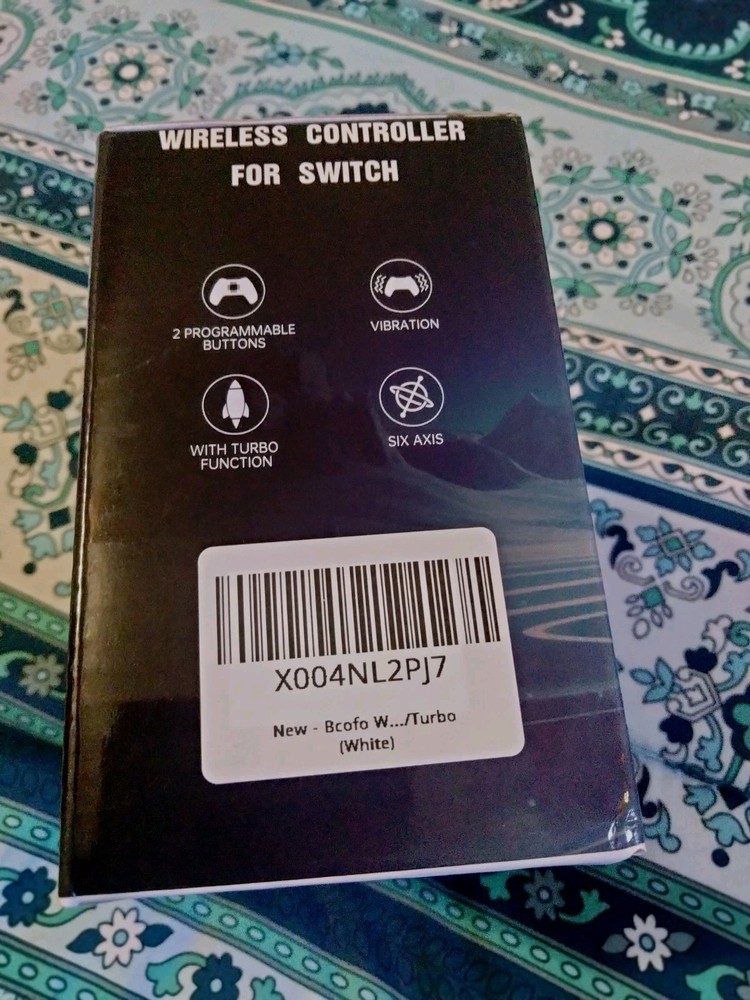 Bcofo Wireless Mobile Game Controller for iOS/iPhone/Android/Cell White