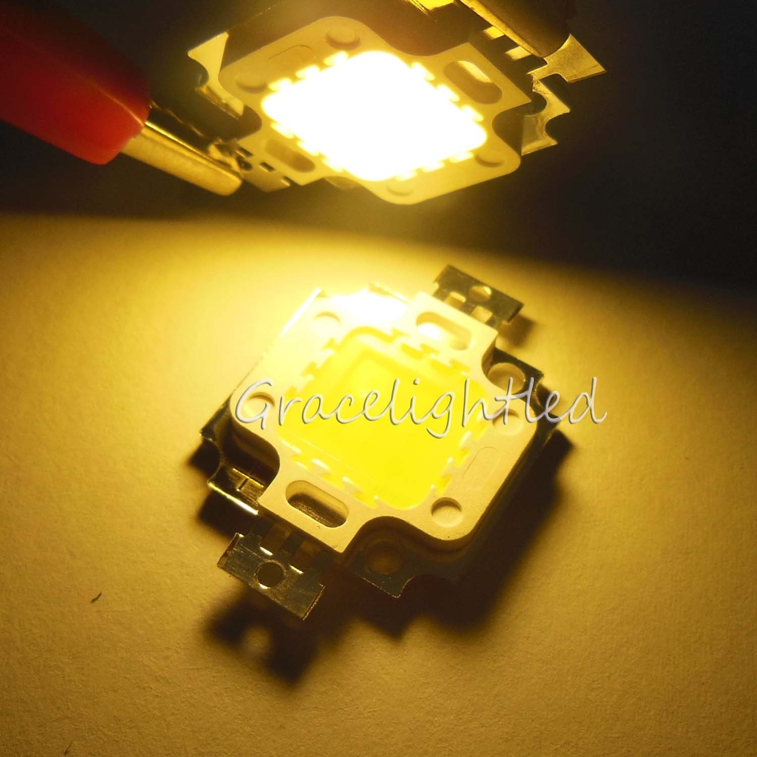 1kit 10W Warm White High Power LED Chip + 10Watt Led Driver 12V / 24V DC for DIY