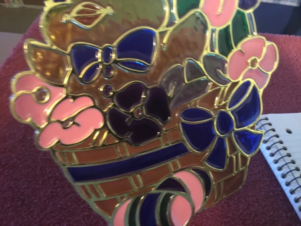 Plastic Easter Suncatcher