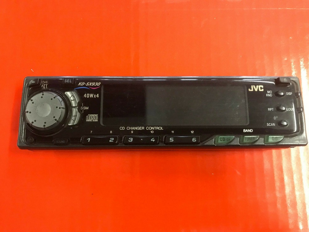 JVC KD SX930 Faceplate