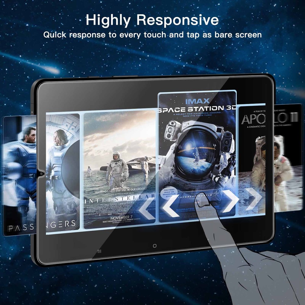 JETech Screen Protector for Samsung Galaxy Tab A9 8.7-Inch 2023, 2-Pack