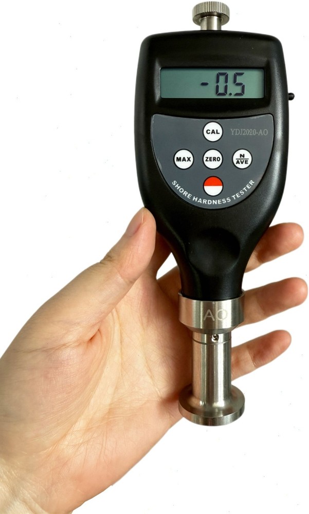 Shore AO Hardness Meter with Under-Voltage Alarm Function Above 90 DO Below 20 D