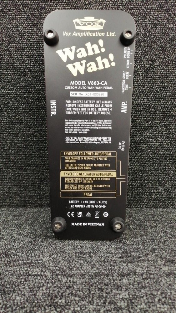 Vox V863-Ca Effector No.nm1565