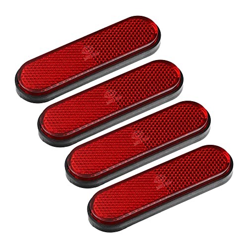 Front Lower Fork Reflector Sticker Rear Saddlebag Side Visibility Reflector