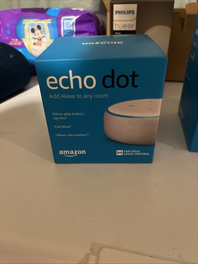 Amazon Echo 2nd Gen Smart Speaker and Echo Dot 3rd Gen