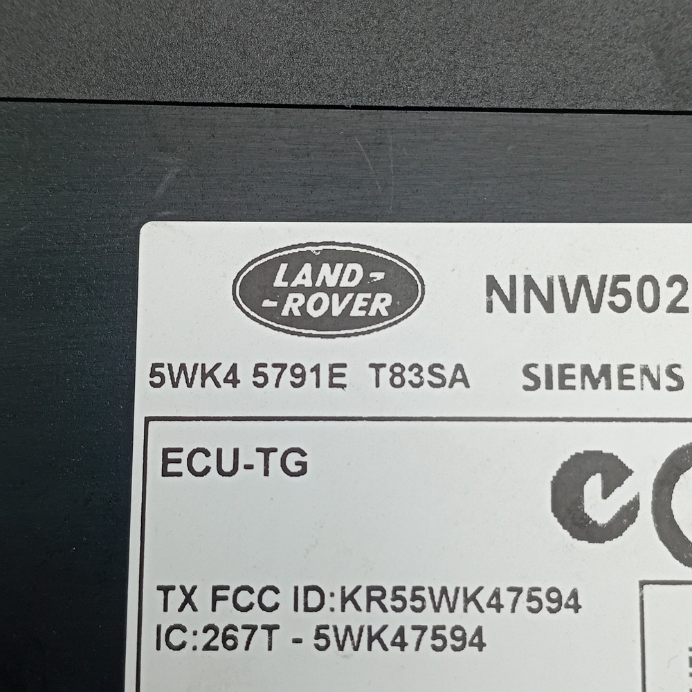 2006-2009 Land Rover Range Rover Pressure Sensor Control Module 5WK45791E
