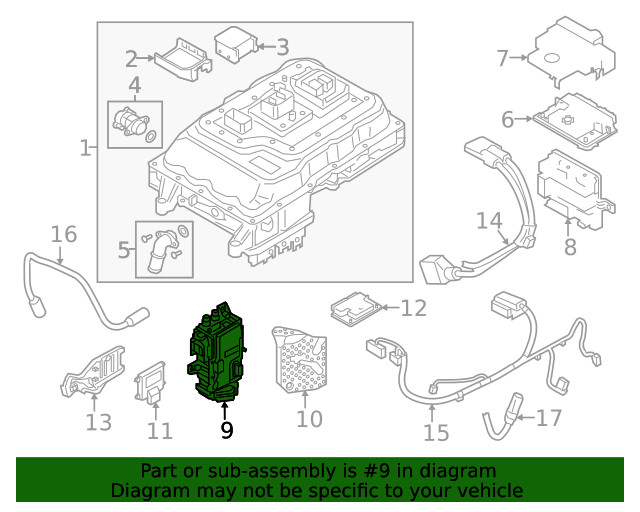 Genuine BMW Control Module 12-32-9-489-807