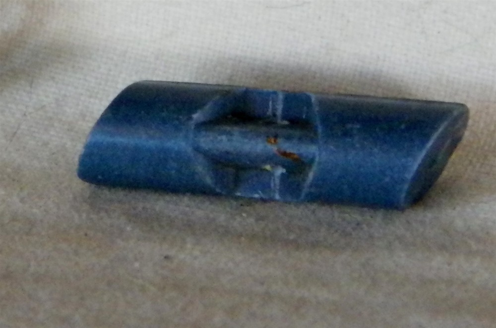 Bb Rod Shape ANTIQUE Composition BUTTON FLECK Medium