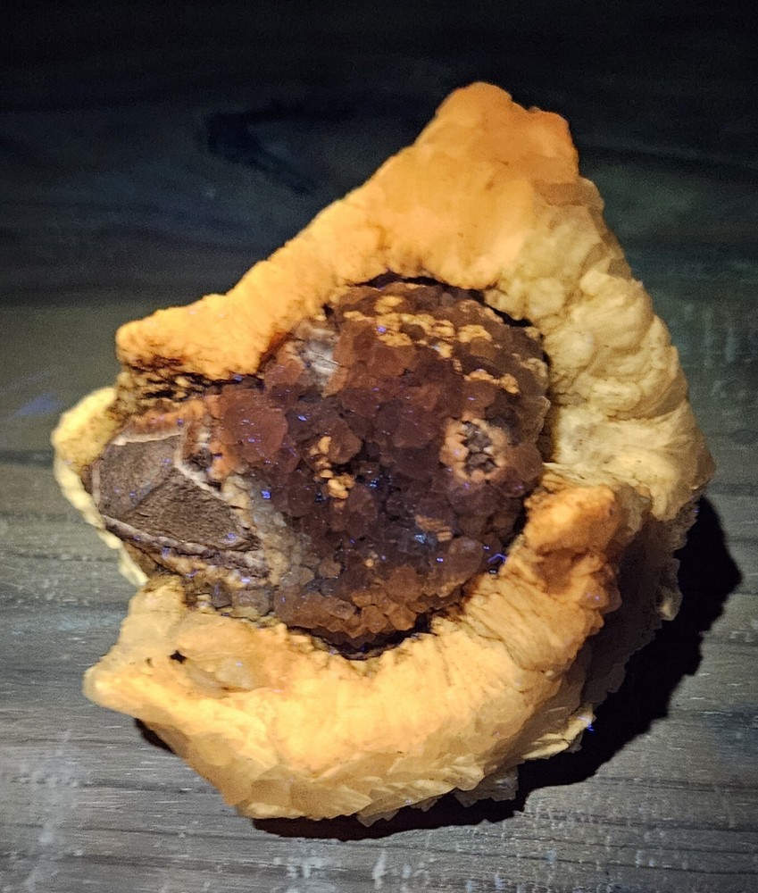 Calcite Fluorescent Specimen