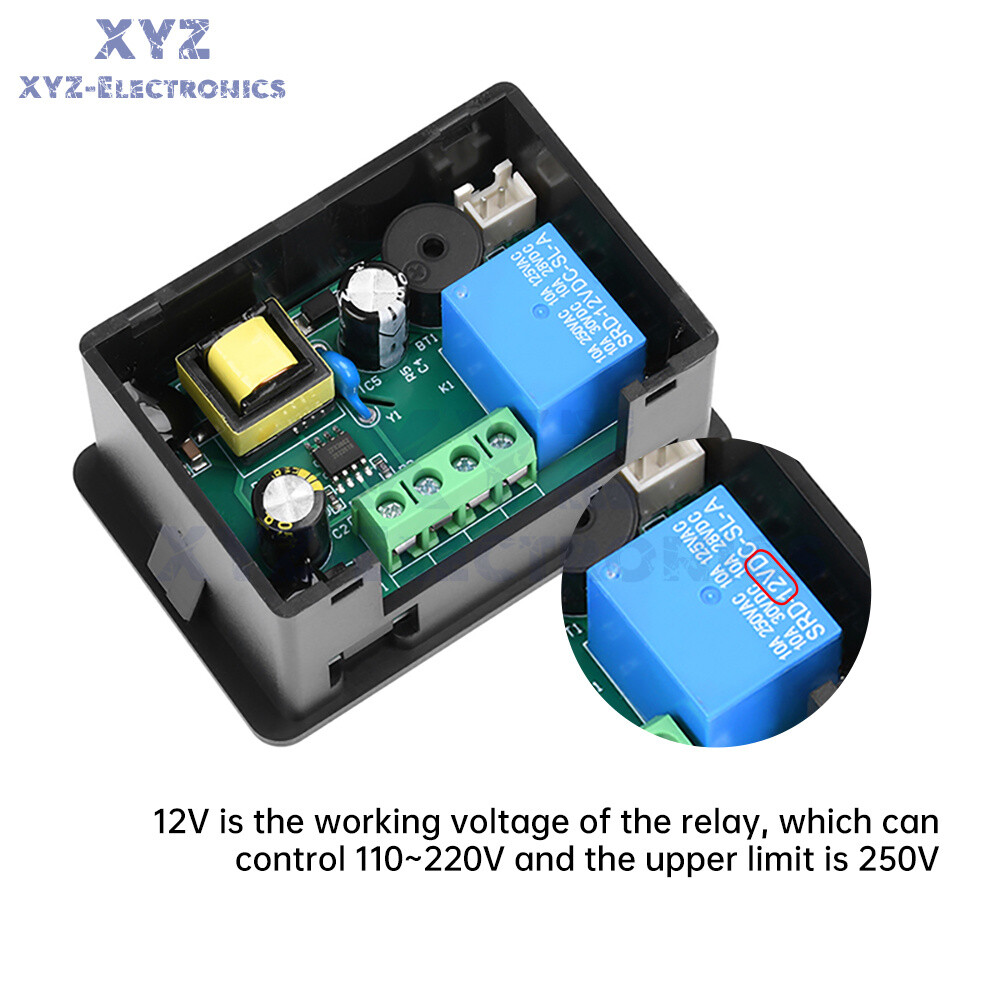 W3050 AC110-220V LCD Digital Microcomputer Time Controller Delay Relay Module