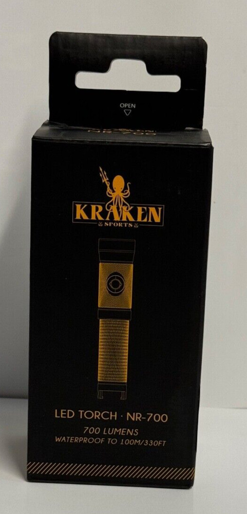 Kraken 700 Lumen Light, Black