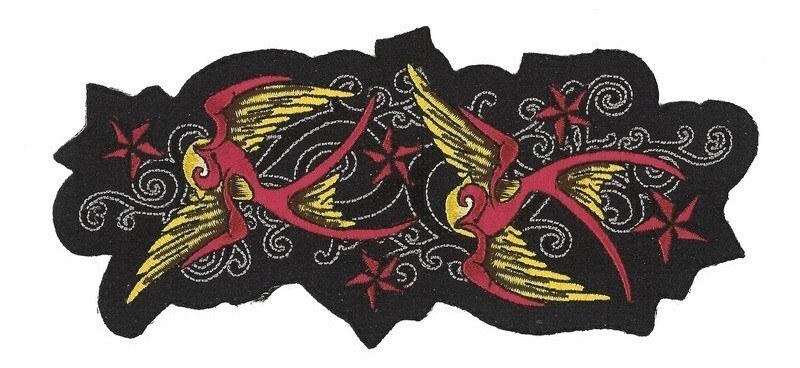 NWOT LETHAL THREAT SPARROWS PATCH 6.5.x3" ST31055